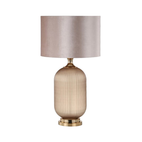 Darcie Pleated Glass Table Lamp